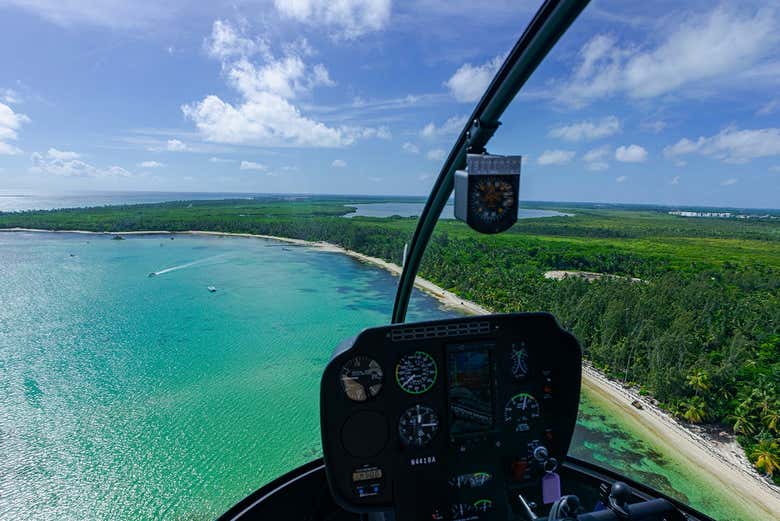 Paseo en helicóptero por Punta Cana