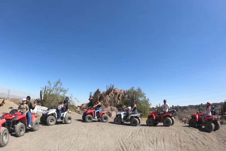Tour en quad por el valle de Chilina