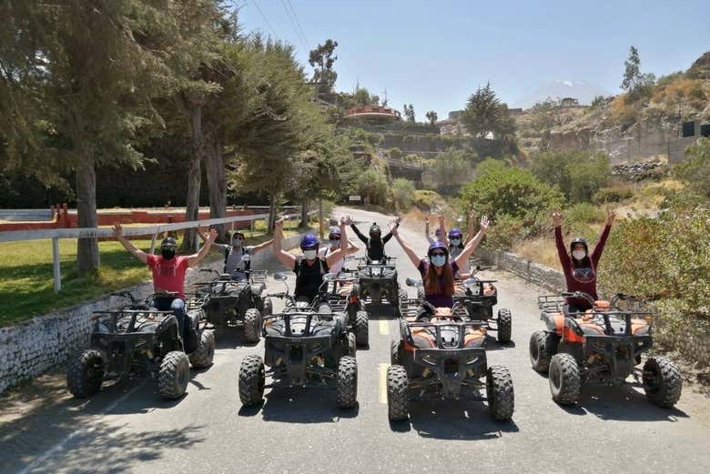 Tour en quad por el valle de Chilina