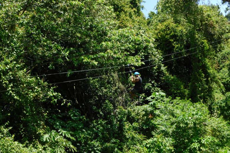 Tirolina en Puerto Plata para cruceros