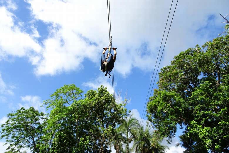 Tirolina en Puerto Plata para cruceros