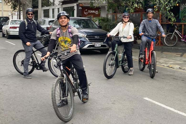 Tour gastronómico en bicicleta por Lima