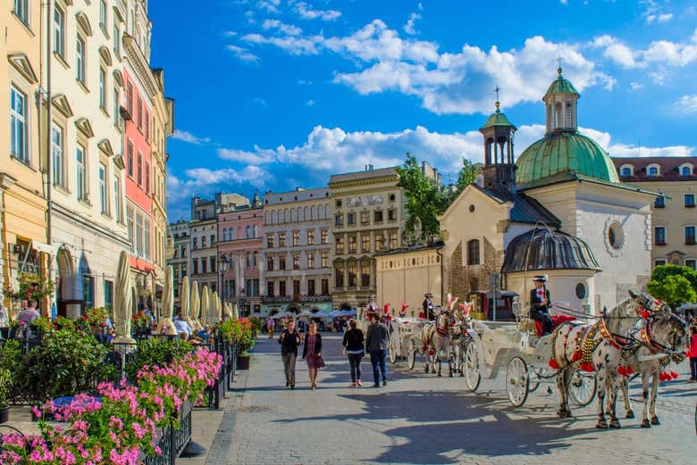 Excursión a Cracovia + Minas de sal de Wieliczka