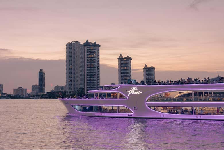 Crucero con cena por el río Chao Phraya