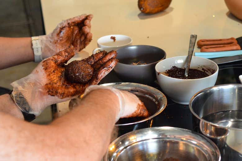 Taller de chocolate en Punta Cana