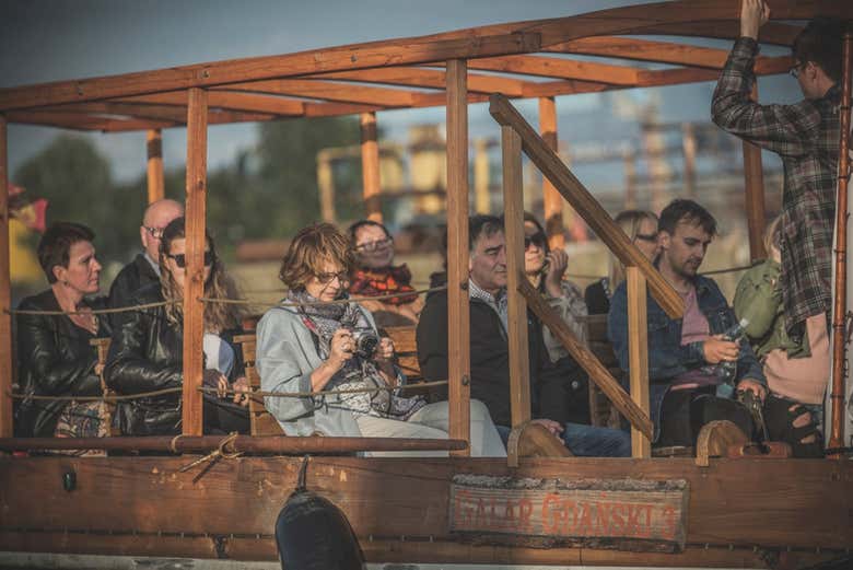 Paseo en barco por Gdansk