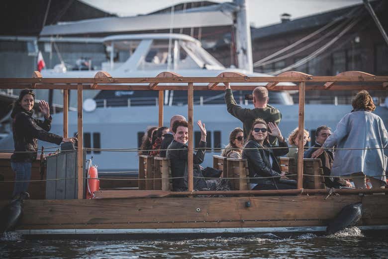 Paseo en barco por Gdansk