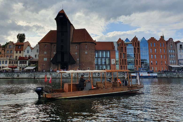 Paseo en barco por Gdansk