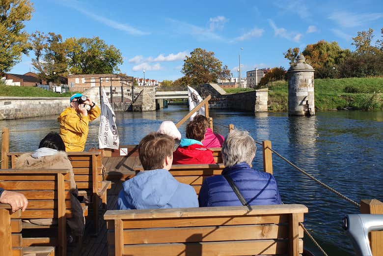 Paseo en barco por Gdansk