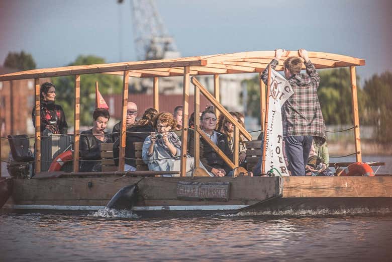Paseo en barco por Gdansk