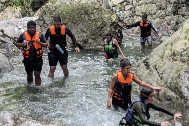 Trekking hasta la cascada El Habitáculo