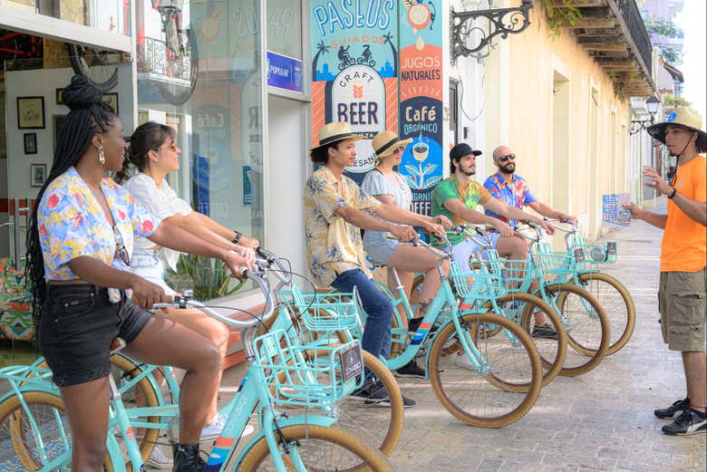 Tour en bicicleta por la Ciudad Colonial de Santo Domingo