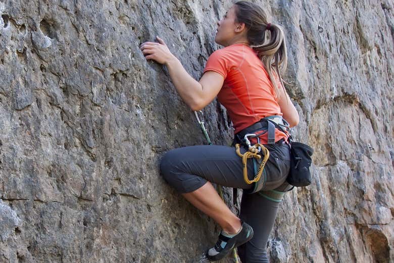 Escalada en el Valle de Chilina