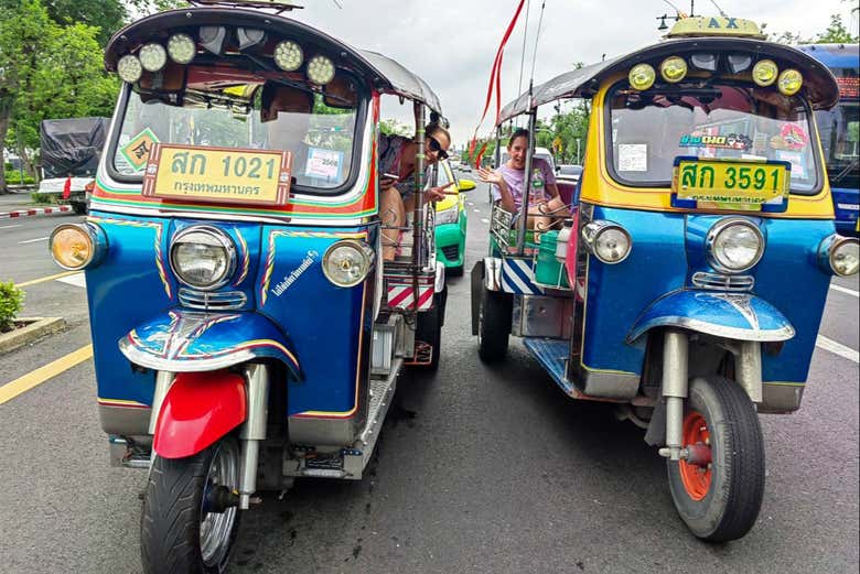 Tour en tuk tuk por Bangkok
