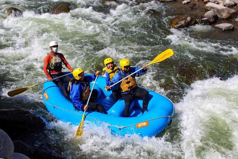 Rafting en el río Chili