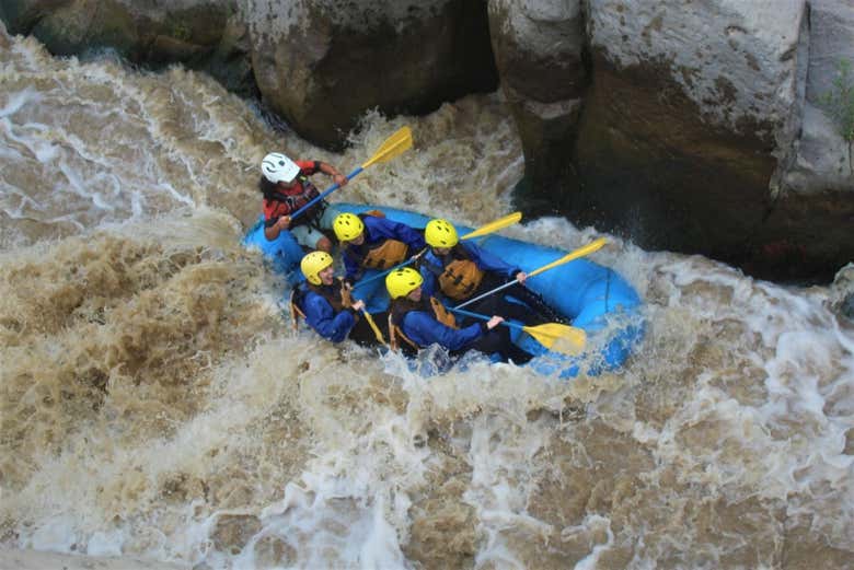 Rafting en el río Chili