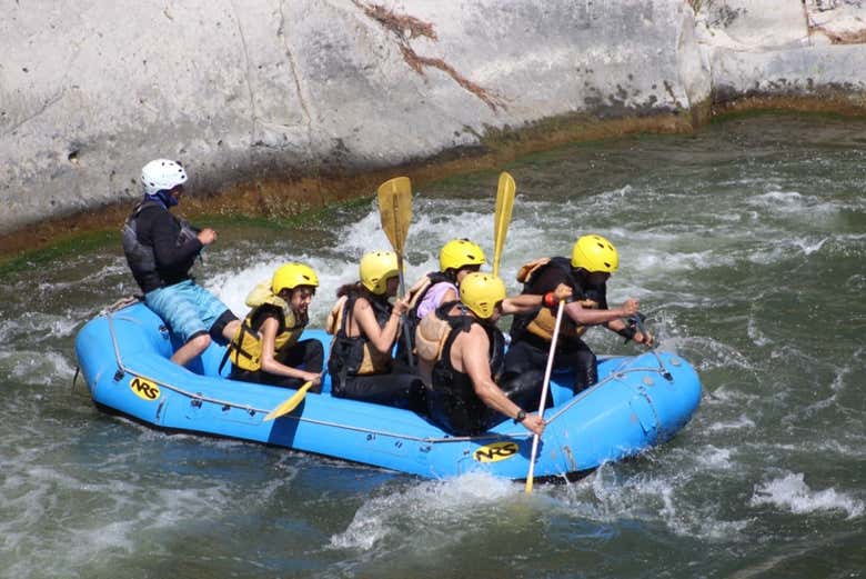 Rafting en el río Chili
