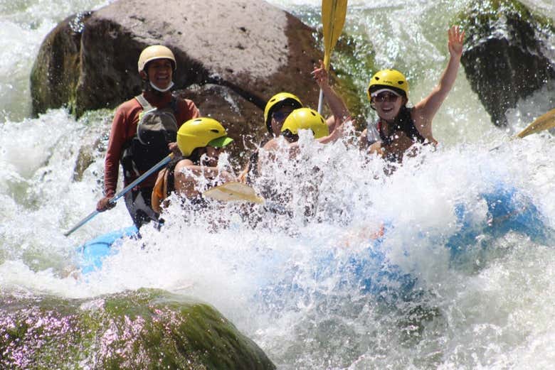 Rafting en el río Chili