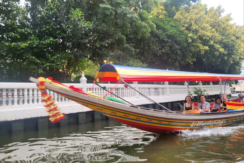 Paseo en barco por los canales de Bangkok + Big Buda