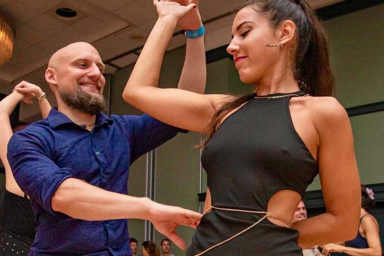 Clase de salsa en Punta Cana