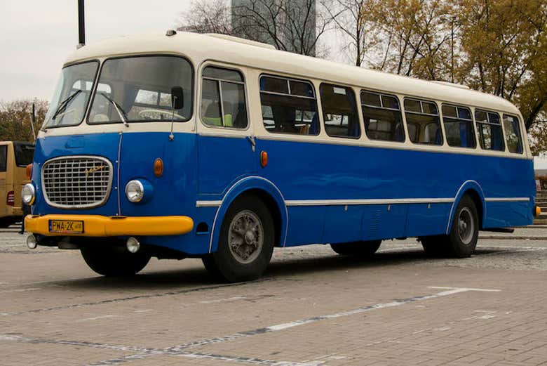 Tour panorámico en autobús antiguo