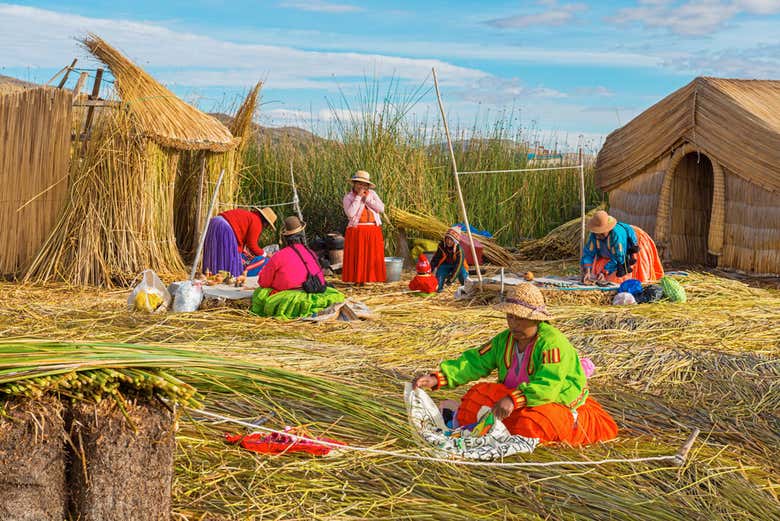 Tour en kayak por las islas de los Uros