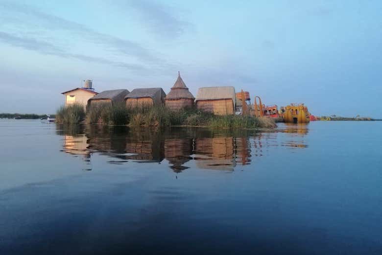 Tour en kayak por las islas de los Uros