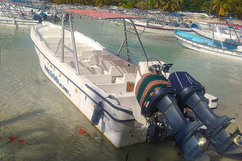 Tour por las playas de isla Saona