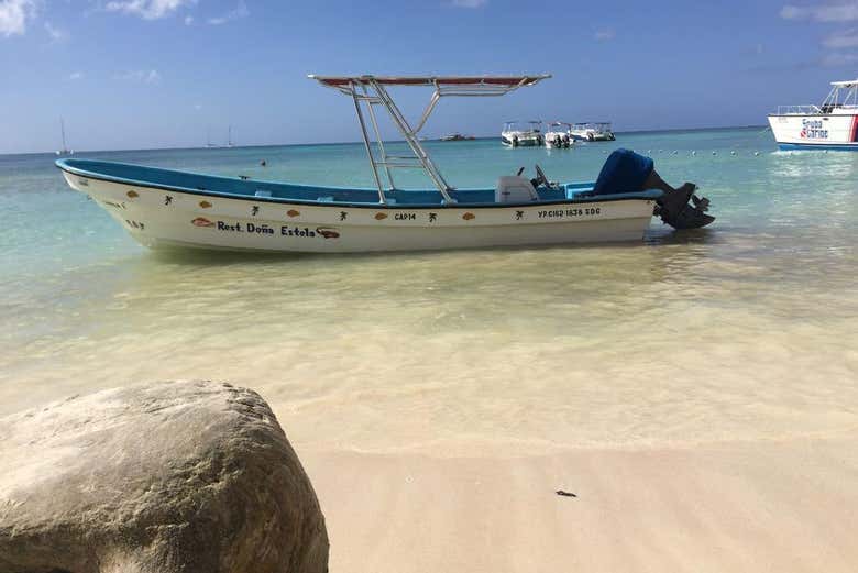 Tour por las playas de isla Saona