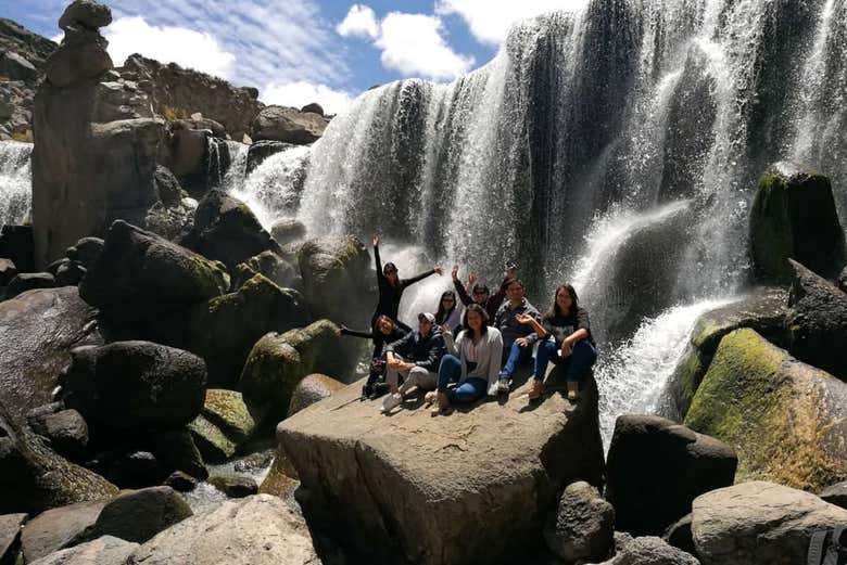 Excursión a las cataratas de Pillones