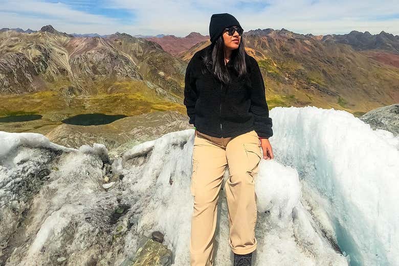 Trekking por el Nevado Rajuntay