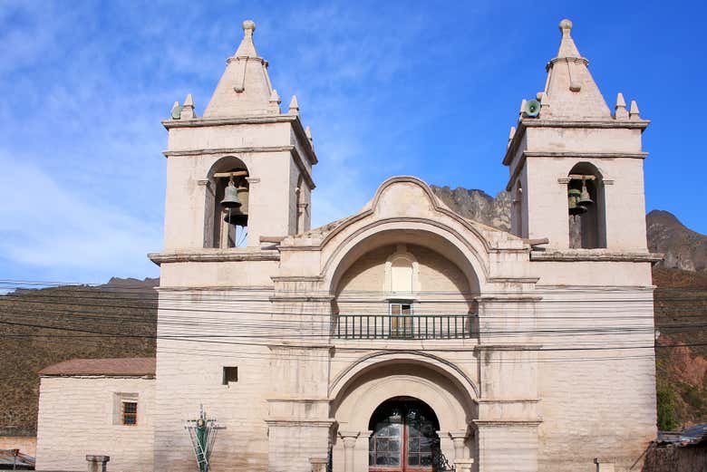 Reserva Nacional de Salinas y Aguada Blanca finalizando en Chivay