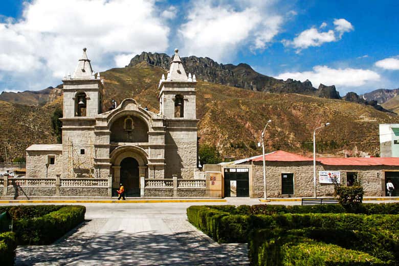 Reserva Nacional de Salinas y Aguada Blanca finalizando en Chivay