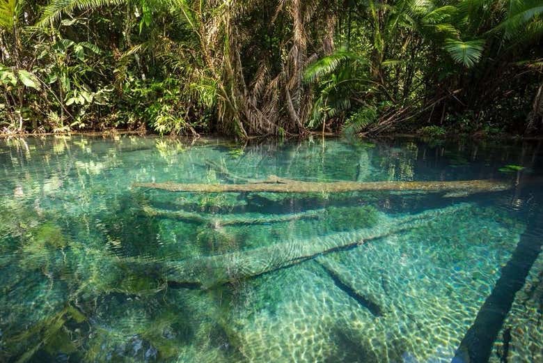 Tour en kayak por la laguna de cristal de Krabi