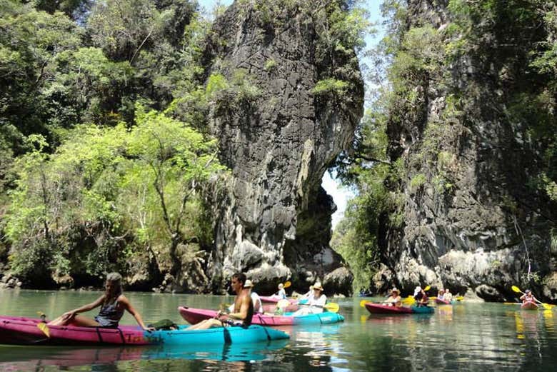 Tour en kayak por Ao Thalane