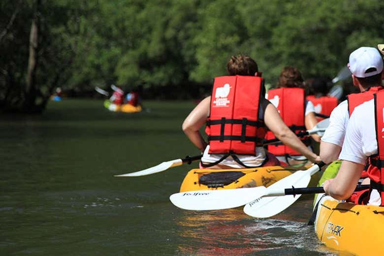 Tour en kayak por Ao Thalane