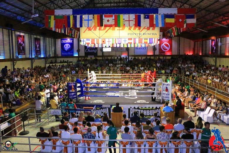 Espectáculo de Muay Thai en Koh Samui