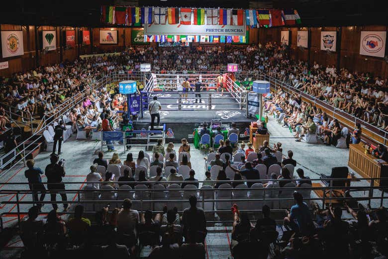 Espectáculo de Muay Thai en Koh Samui