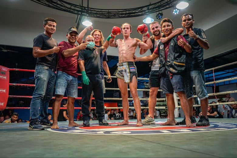 Espectáculo de Muay Thai en Koh Samui