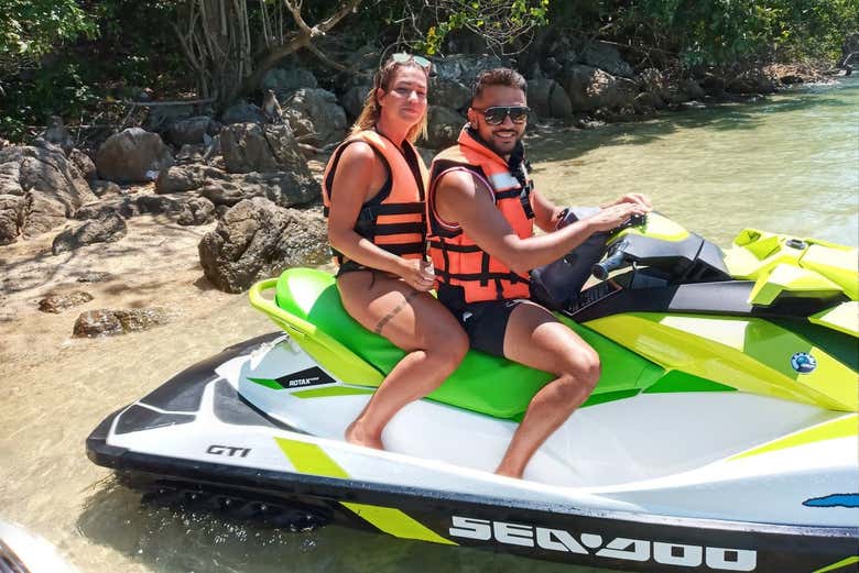 Tour en moto de agua por la bahía de Phang Nga
