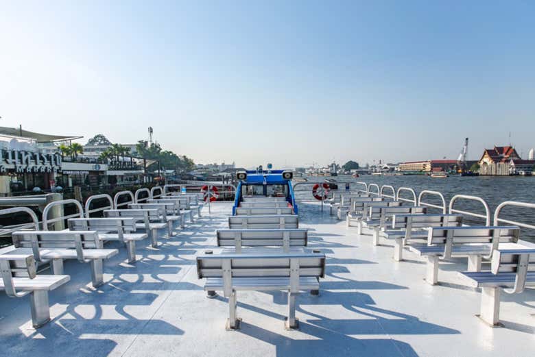 Barco turístico de Bangkok