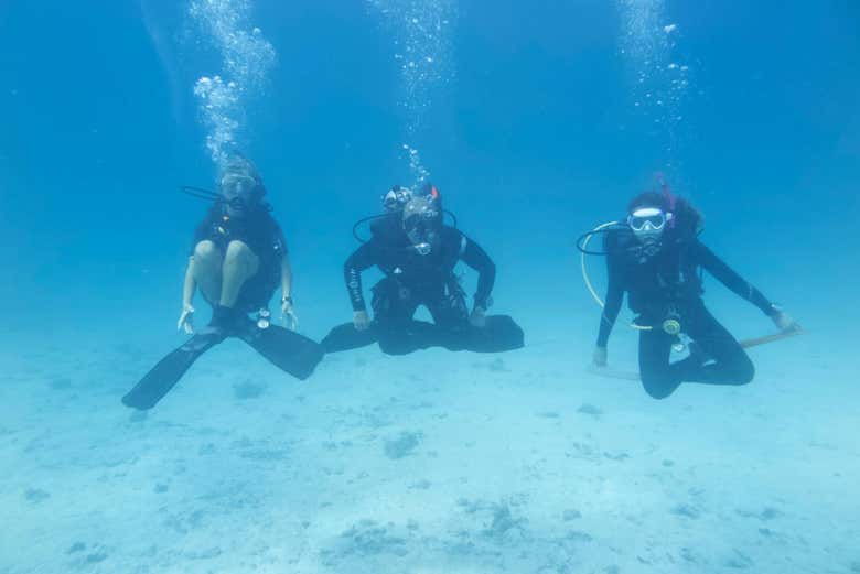 Curso de buceo PADI Open Water