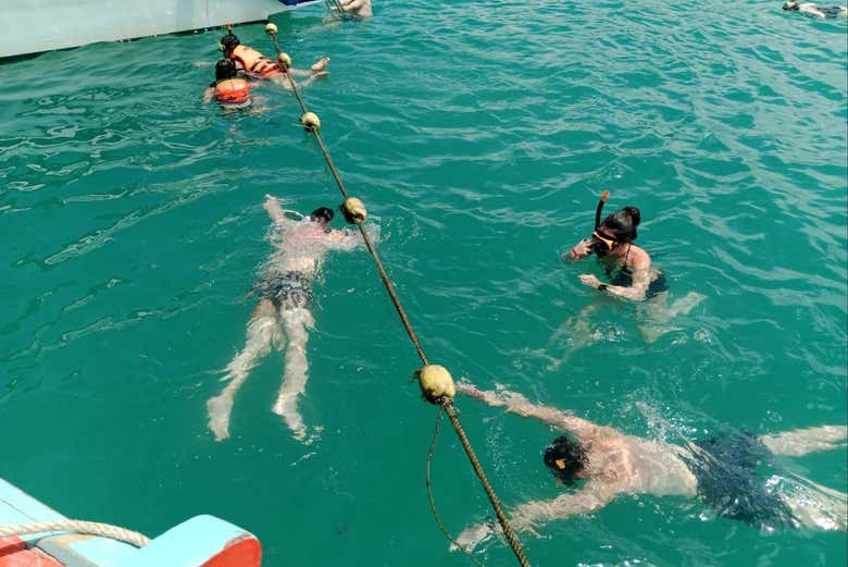 Excursión a la isla de los cerdos y Koh Teand
