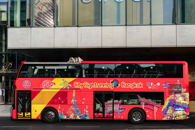 Autobús turístico de Bangkok