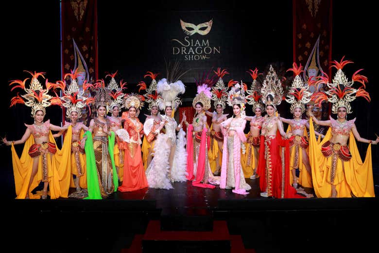 Espectáculo de cabaret Siam Dragon