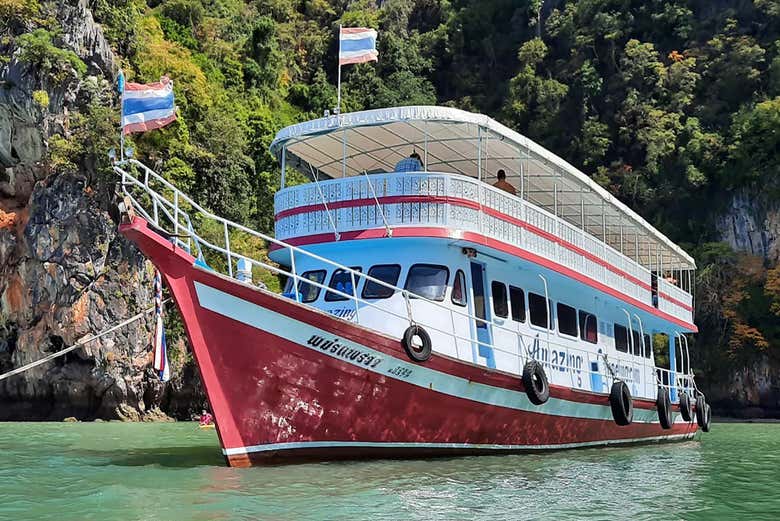 Excursión a la isla de James Bond en barco