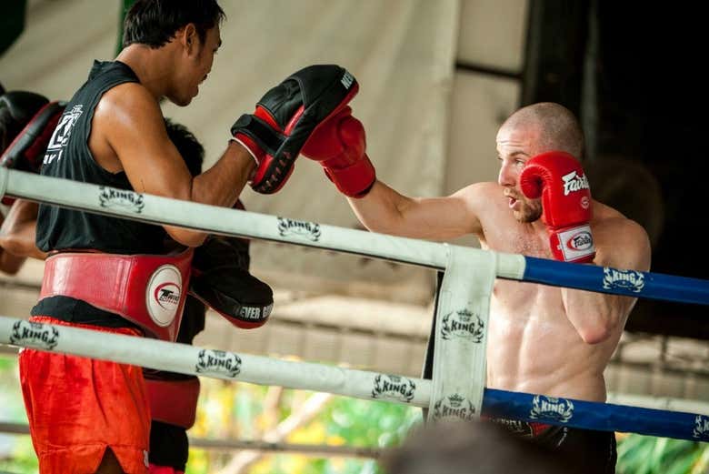 Clase de Muay Thai en Bangkok