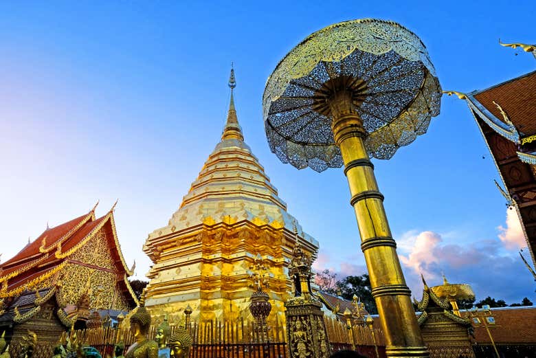 Tour por Doi Suthep al atardecer