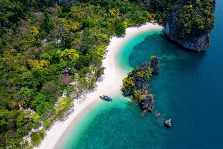 Excursión a las islas Hong en lancha rápida
