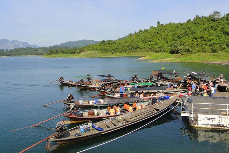 Excursión al lago Cheow Lan